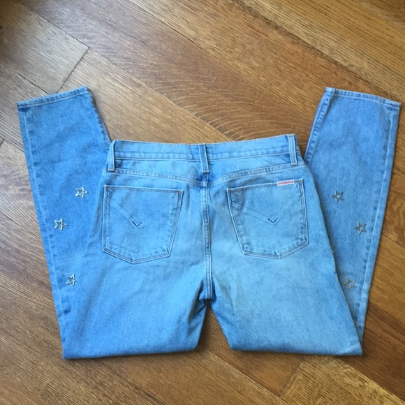 Hudson Riley crop relaxed straight fit jeans - Picture 8 of 12